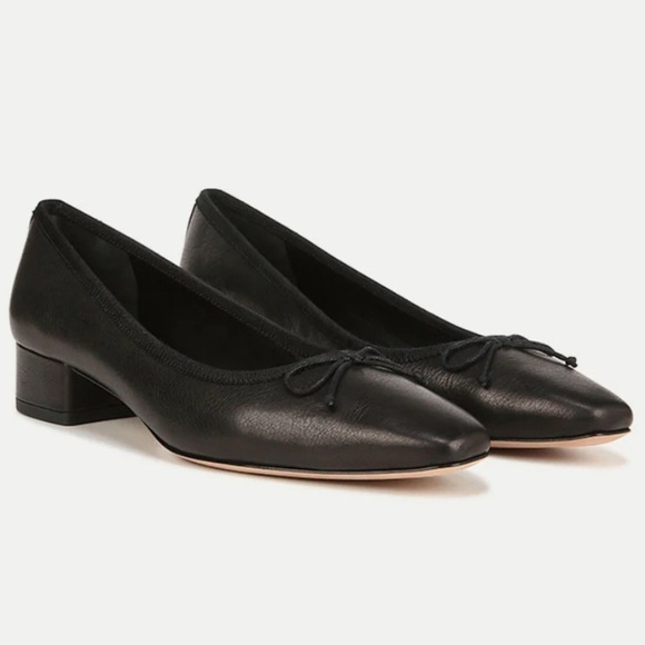Veronica Beard Cecile Leather Ballet Pump NWT - Picture 1 of 10